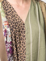 Thumbnail for your product : KAPITAL leopard print V-neck dress