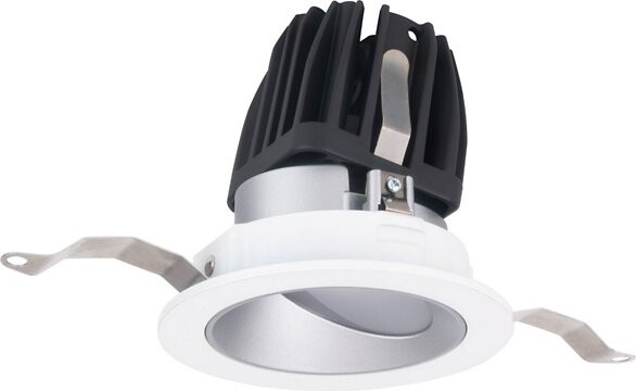 W.A.C. Lighting FQ 2-Inch LED Round Shallow Wall Wash Trim with Light Engine in Black Size: 2 \
