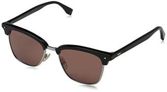 Fendi Men's FF M0003/S 4S 807 Sunglasses, Black Pink