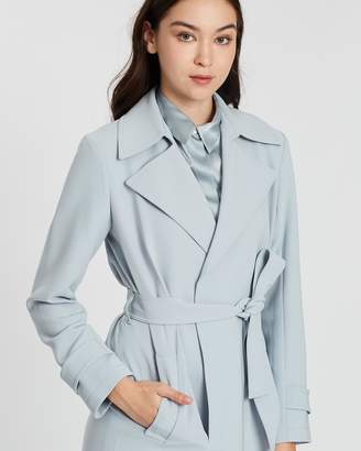 Theory Oaklane Crepe Trench