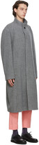 Thumbnail for your product : Issey Miyake Grey Wool Braver Coat
