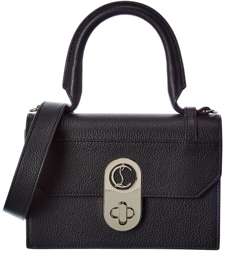 Christian Louboutin Elisa Small Top Handle Leather Shoulder Bag ShopStyle