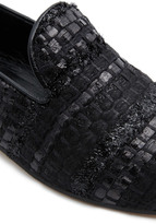 Thumbnail for your product : Cb Made in Italy Positano Tweed Black Dress Slipper