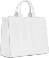 Thumbnail for your product : Dolce & Gabbana Medium calfskin Daily shopper