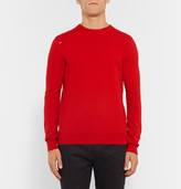 Thumbnail for your product : Saint Laurent Distressed Wool and Cashmere-Blend Sweater