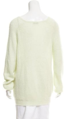 Nina Ricci Semi-Sheer Mohair-Blend Sweater