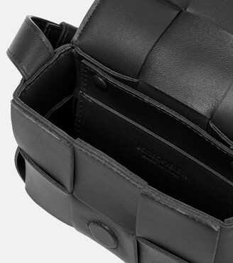 Bottega Veneta Cassette Mini leather crossbody bag