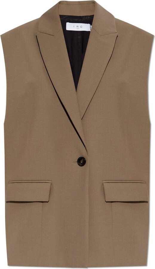 IRO Harper Oversize Jacket ShopStyle Vests