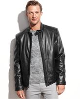 Thumbnail for your product : Marc New York 1609 Marc New York Big and Tall Sam Smooth Leather Moto Jacket
