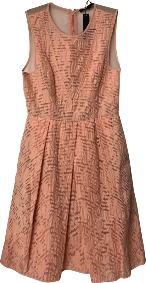 Tibi Pleated Zip Dress