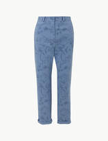 Thumbnail for your product : Marks and Spencer Floral Print Tapered Leg Chinos