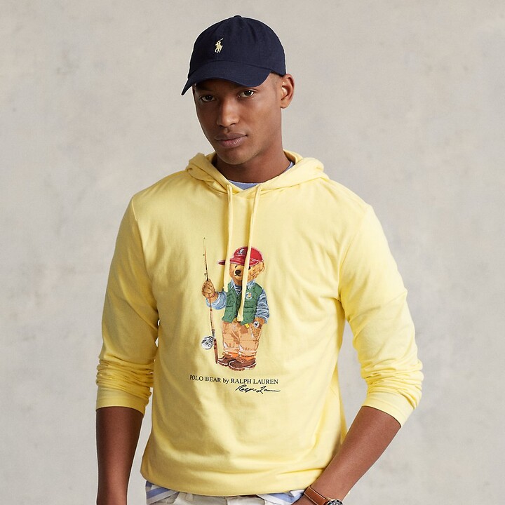 Ralph Lauren Polo Bear Jersey Hooded T-Shirt - ShopStyle Long Sleeve Shirts