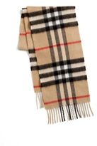 Thumbnail for your product : Burberry Kid's Cashmere Check Scarf