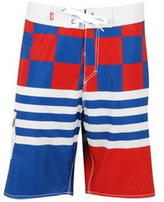 Thumbnail for your product : Vans Off The Wall Checked Swim Shorts