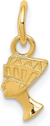 Black Bow Jewelry Co. BlackBowJewelry14kYellowGoldEgyptianNefertitiCharm