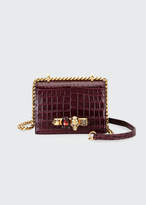 Thumbnail for your product : Alexander McQueen Jeweled Small Satchel Bag