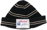 Thumbnail for your product : Marni Striped Ribbed Beanie