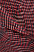 Thumbnail for your product : Stella McCartney Two-tone Houndstooth Wool Coat