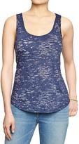 Thumbnail for your product : Old Navy Women's Burnout Jersey Tanks