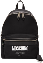 Thumbnail for your product : Moschino Black Couture Backpack