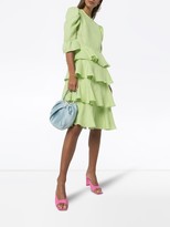 Thumbnail for your product : Batsheva Spring Tiered Ruffle Midi Dress