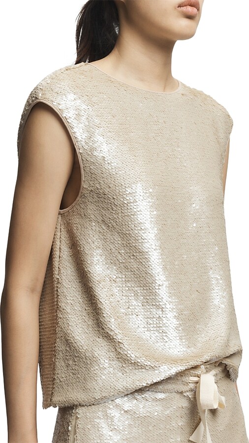 Saint Art Bowen Sequin Tank