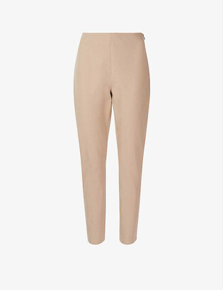 Whistles Super Stretch stretch-cotton trousers