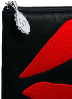 Thumbnail for your product : Lulu Guinness Lip Blot Make-Up Bag