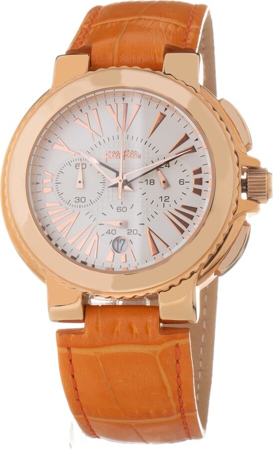 Folli Follie Leather Women's Watch