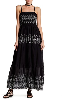 Romeo & Juliet Couture ROMEO &JULIET COUTURE Smocked Maxi Sequin Dress