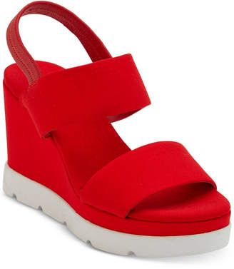 DKNY Cati Slingback Wedge Sandals, Created for Macy's