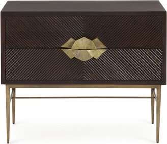 Global Views Byron Two-Drawer Chest