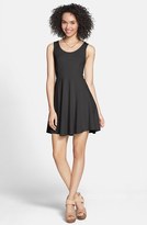 Thumbnail for your product : Lush Textured Skater Dress (Juniors)