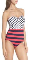 Thumbnail for your product : Tommy Bahama Channel Surfing Strapless One-Piece Swimsuit