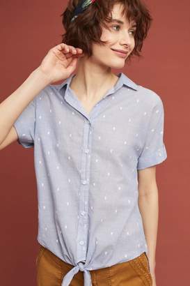 Cloth & Stone Clip-Dot Shirt