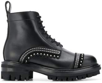 DSQUARED2 studded ankle boots