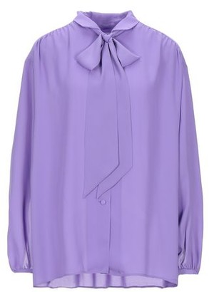 balenciaga purple top
