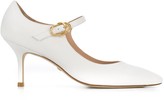 Thumbnail for your product : Stuart Weitzman Pointed Mary-Jane Pumps