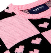 Thumbnail for your product : Noon Goons Lovers Checked Jacquard Sweater