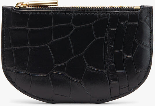 【CUYANA】Curved Zip Wallet Curved Zip Wallet (Croco) – Cuyana