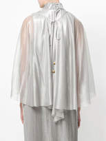 Thumbnail for your product : Maria Lucia Hohan floaty silk cape