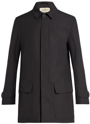 Oliver Spencer Multi-pocket cotton-gabardine coat
