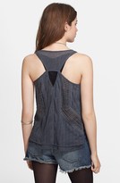 Thumbnail for your product : Free People 'Trinity' Embellished High/Low Tank