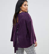 Thumbnail for your product : Unique 21 Hero Plus Tie Back Jumper With Fluted Sleeves