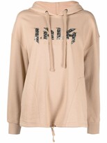 Thumbnail for your product : Lala Berlin Sequin Logo Hoodie