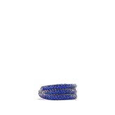 Thumbnail for your product : David Yurman Crossover Ring with Sapphires in White Gold