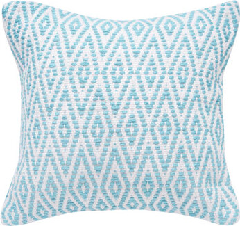 C&F Home Kim Harlequin Aqua Pillow