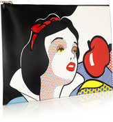 Thumbnail for your product : RED Valentino Snow White Disney© leather clutch