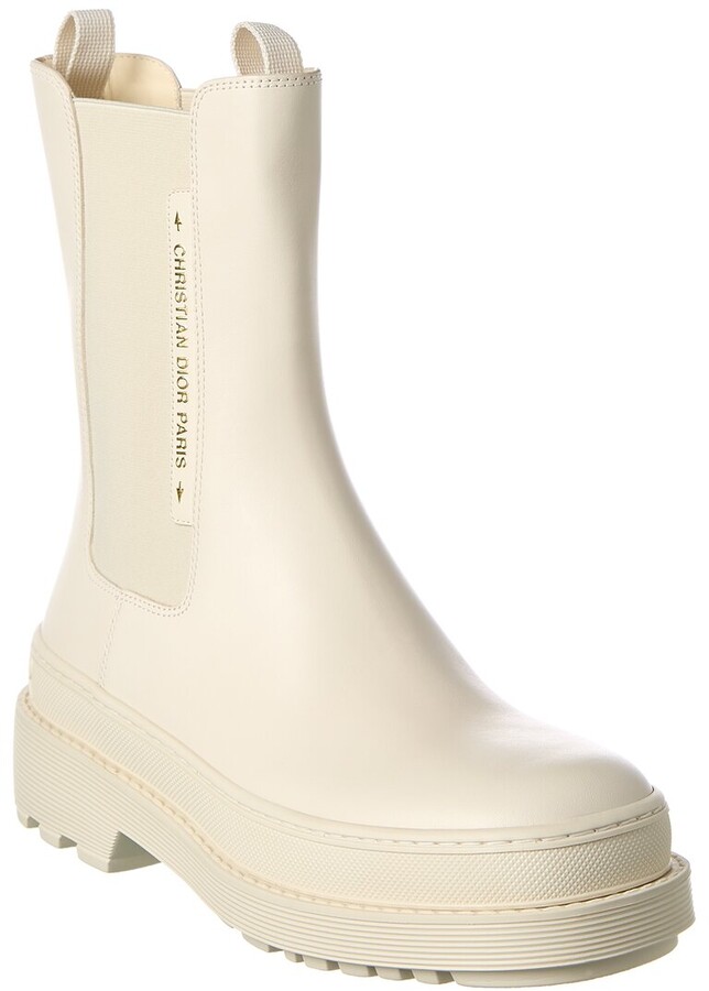 dior canvas boots