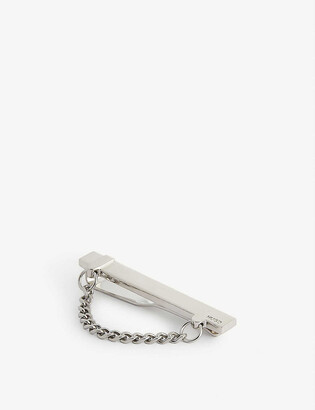 HUGO BOSS Chain branded stainless steel tie clip - ShopStyle Jewelry